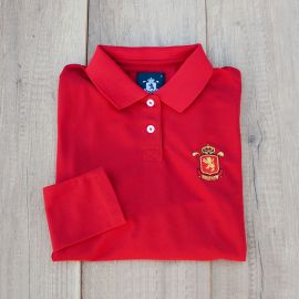 Polo Oficial ESPAÑA Equipo Nacional Manga Larga Dama