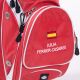 Bolsa RFEG Trípode Roja Personalizada con NOMBRE y BANDERA