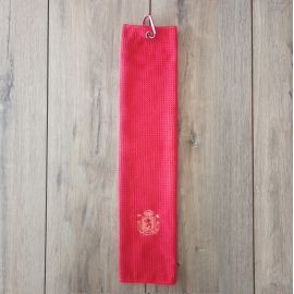 Toalla RFEG Microfibra Roja
