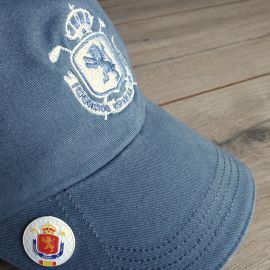 Gorra RFEG Open Azul Navy Logo Tonal