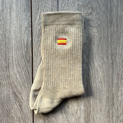 Calcetines Técnicos ESPAÑA  ·  Media Caña  (Beige)