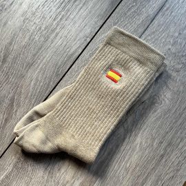 Calcetines Técnicos ESPAÑA  ·  Media Caña  (Beige)