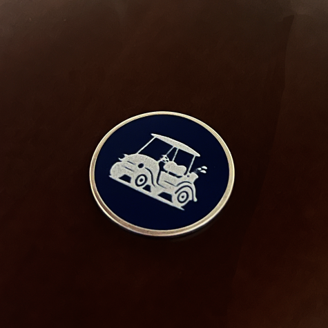 Marcador de Bola SOFTER GOLF azul marino