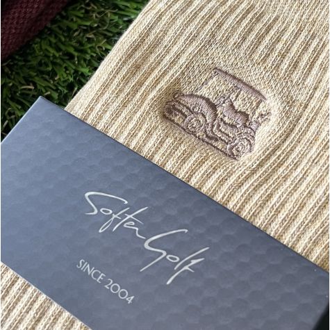 Calcetines Técnicos SOFTER GOLF  ·  Media Caña  (logo tonal)