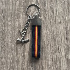 Llavero elástico ESPAÑA marino