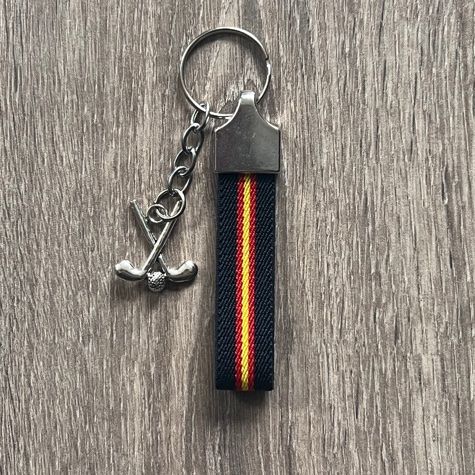 Llavero elástico ESPAÑA marino