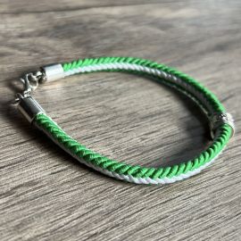 Pulsera ANDALUCÍA de cordón trenzado