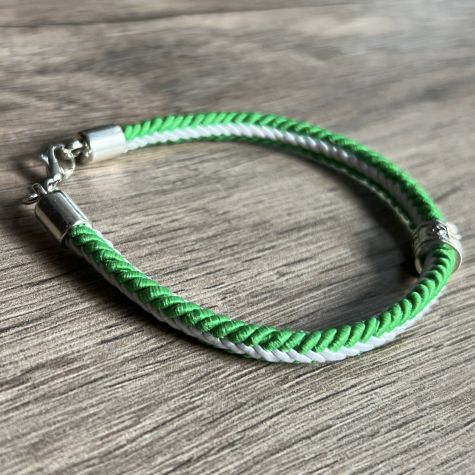 Pulsera ANDALUCÍA de cordón trenzado