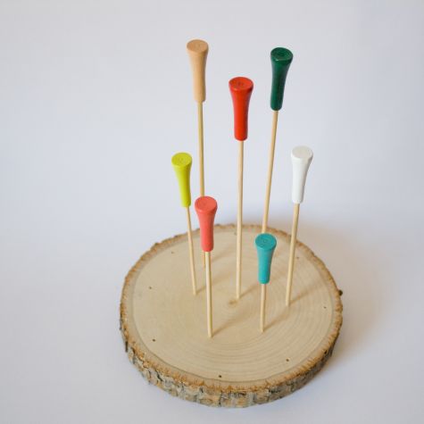 Brochetas Tee bambú